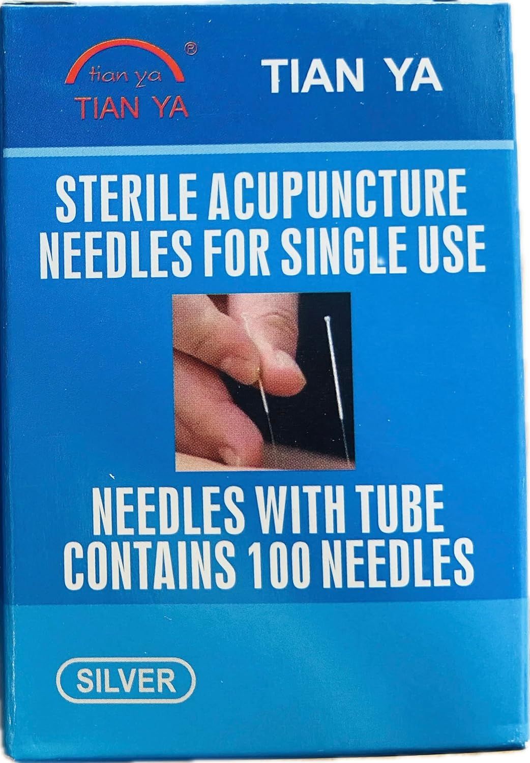 Acuworld Dry Needles Physiotherapy Acupuncture (Size 0.25x25) Box 100 Needles product image