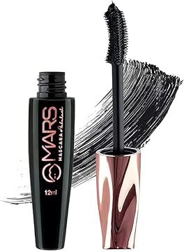 MARS Fabulash Volumizing Mascara | Up to 18 Hours Stay | Waterproof with Intense Jet Black Color (12ml) (Black) product image